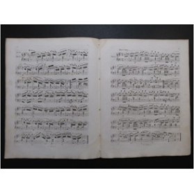 DUVERNOY J. B. Fantaisie Guido et Ginevra Halévy Piano ca1870