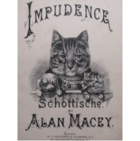 MACEY Alan Impudence Piano ca1890