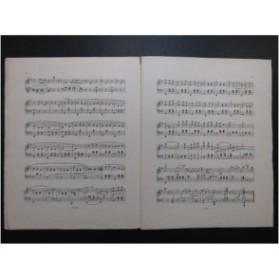 BLANC Adolphe Malbrough s'en va-t-en Guerre Piano 6 mains ca1880