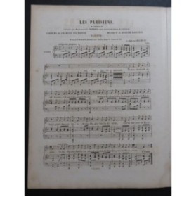 DARCIER Joseph Les Parisiens Chant Piano ca1880