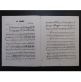 HENRION Paul Au Grain ! Chant Piano 1864
