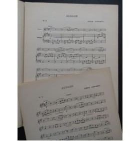 SCHVARTZ Émile Aubade Violon Piano