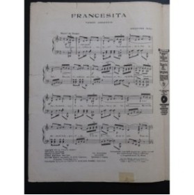 DELFINO E. Francesita Piano 1925