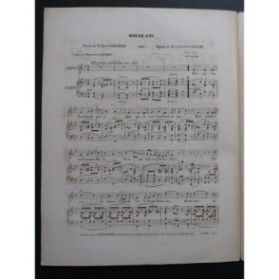 DE FELTRE Alphonse Douze ans Chant Piano ca1840