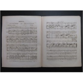 DE FELTRE Alphonse Douze ans Chant Piano ca1840