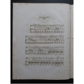 LABARRE Théodore Mon ami Pierre Chant Piano ca1840