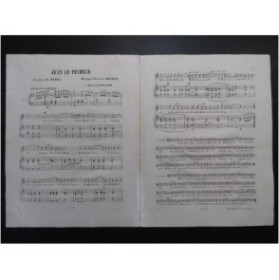 ARNAUD Étienne Jean le Pêcheur Chant Piano ca1850