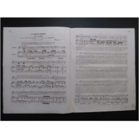 MARQUERIE A. Un grand sermon Chant Piano ca1840