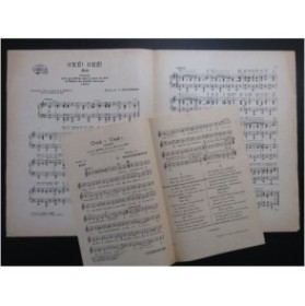 MASCHERONI V. Ohé ! Ohé ! Chant Piano 1927