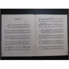 THOMAS P. Camélia Piano ca1890