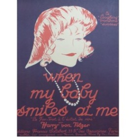 MUNRO Bill When My Baby Smiles At Me Piano 1920