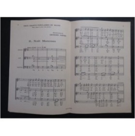 FAVRE Georges Deux Chants Populaires du Maine Chant 1955