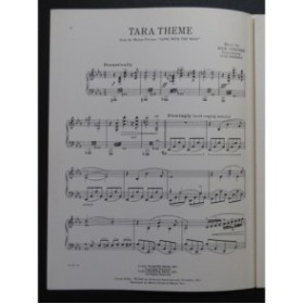 STEINER Max Tara Theme Gone with the Wind Piano