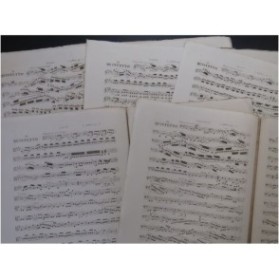 KUHLAU Frédéric Quintette op 51 No 2 Flûte Violon Alto Violoncelle ca1830