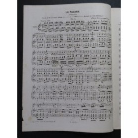 HENRION Paul La Pavana Chant Piano 1852