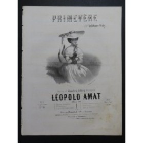 AMAT Léopold Primevère Chant Piano 1855