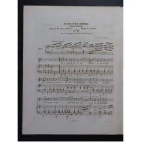 MASINI F. L'enfant de Bohême Chant Piano ca1840
