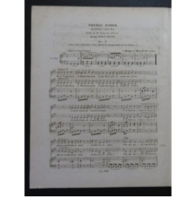 GRISAR Albert Prenez Espoir Chant Piano ca1840