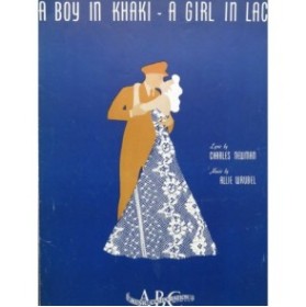 WRUBEL Allie A Boy In Khaki-A Girl In Lace Chant Piano 1942
