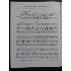 ALARY Giulio Toujours moi, Toujours vous ! Chant Piano ca1840