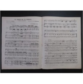 WEKERLIN J. B. Le Rouet de la Vieille Chant Piano ca1850