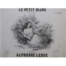LEDUC Alphonse Le Petit Bijou Piano Violon Flûte Cornet à pistons 1846﻿