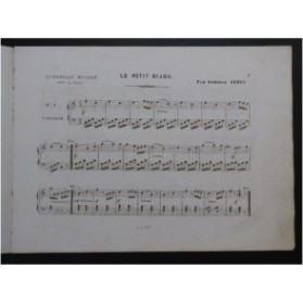 LEDUC Alphonse Le Petit Bijou Piano Violon Flûte Cornet à pistons 1846