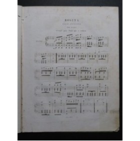 JULLIEN Rosita Nanteuil Piano ca1840