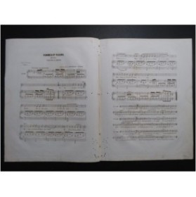 DE LATOUR Aristide Femmes et Fleurs Chant Piano 1844