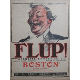 SZULC Joseph Flup !...Boston Piano 1919