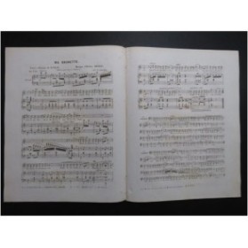 ARNAUD Étienne Ma Brunette Chant Piano ca1845