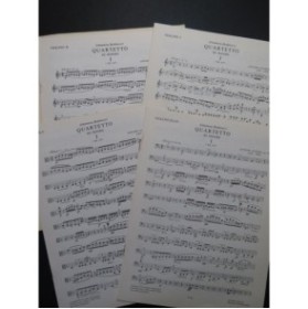 DVORAK Antonin Quatuor à cordes op 34 Violon Alto Violoncelle 1974