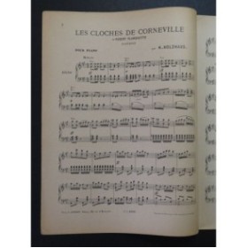 HOLZAUS Henri Les Cloches de Corneville Fantaisie Piano ca1895