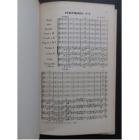 HAYDN Joseph Symphonie No 98 B dur Orchestre ca1855