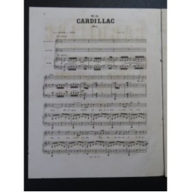 DAUTRESME Lucien Cardillac No 11 Chant Piano ca1870