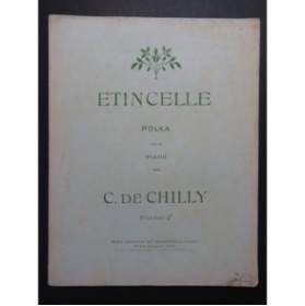DE CHILLY C. Étincelle Piano