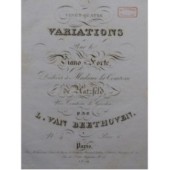 BEETHOVEN Vingt-quatre Variations Piano ca1827