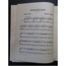 CARMAN Marius Les Oeufs de Pâques 2 Pièces Piano ca1890
