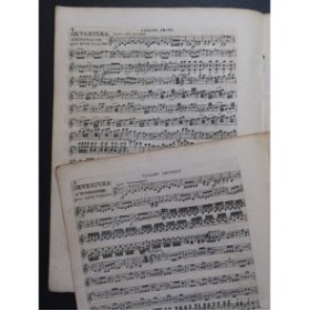 MÉHUL Euphrosine ou Le Tiran Corrigé Ouverture 2 Violons ca1790