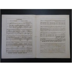 MASSET J. J. L'Africaine Nanteuil Chant Piano ca1840