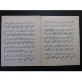 WAGNER Richard Romance de l'Etoile Piano 1913