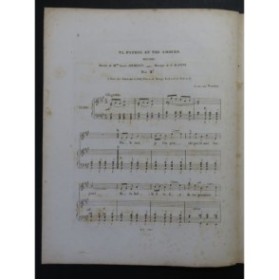 MASINI F. Ta Patrie et tes Amours Chant Piano ca1840