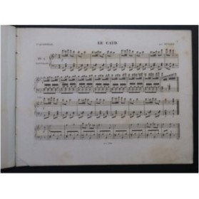 MUSARD Le Caïd Piano ca1850