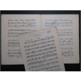 DESSAU Bernhard Cavatine Violon Piano 1909