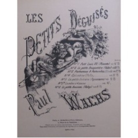 WACHS Paul Les petits déguisés Piano 1931
