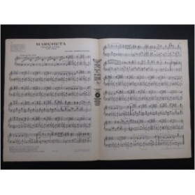 SCHERTZINGER Victor Marcheta Piano 1923