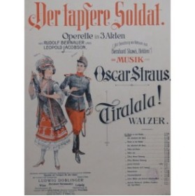 STRAUS Oscar Tiralala ! Piano 1908