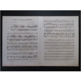 MARTYNS N. Le petit doigt de la grand'mère Chant Piano ca1850