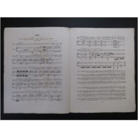 VOGEL A. Caïn Chant Piano ca1850