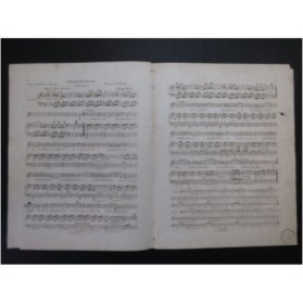 MASINI F. Petite fleur des bois Chant Piano ca1840